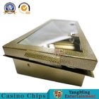 Electroplating Brass Baccarat casino chip holder Single Layer