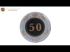 چیپس پوکر 760 عددی باکارات با چاپ صفحه کریستال اکریلیک مارک UV