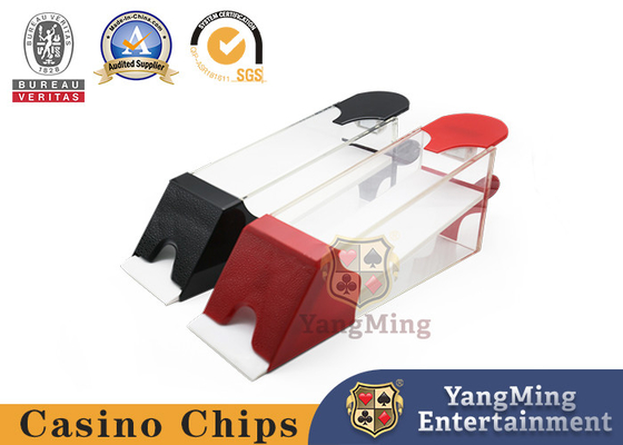 خرید میز قمار 8 جفت اکریلیک ضخیم شده کفش پوکر فروشنده 3 رنگ برای کلوپ باکارات تگزاس تولید آنلاین