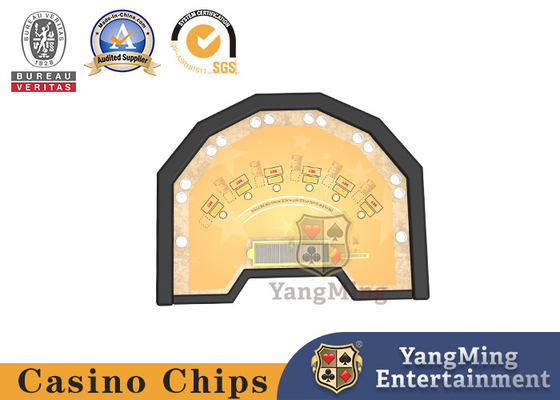 خرید میز قمار Polygon Blackjack 21 بازی های رومیزی پوکر تگزاس زرد چاپ CMYK تولید آنلاین
