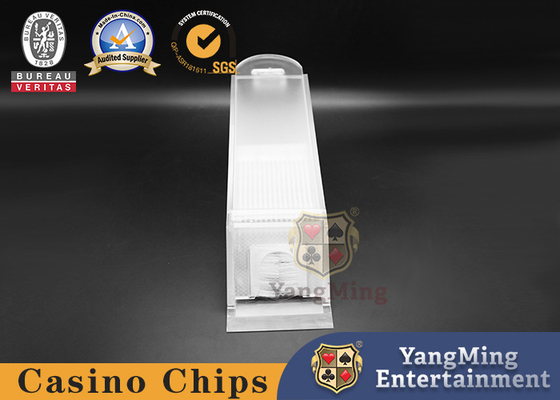 خرید OEM Casino Table 8 Deck Frosted Card Acrylic Dealer Shoe Smooth Edge Grinding تولید آنلاین