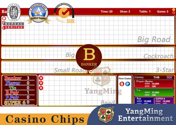 خرید سیستم های قمار بین المللی Baccarat نرم افزار Lucky Six System رابط نمایش بازی زنده میز پوکر تولید آنلاین