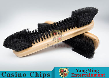 خرید قلم موی چوبی جدول افرا چوب قلم مو اختصاص داده شده برای تمیز کردن چیدمان جدول برای بازی های پوکر قمار کازینو تولید آنلاین