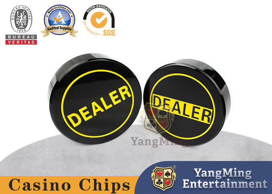 خرید بازی میز پوکر سیاه اکریلیک دو طرفه کارت موقعیت سنجی تولید آنلاین