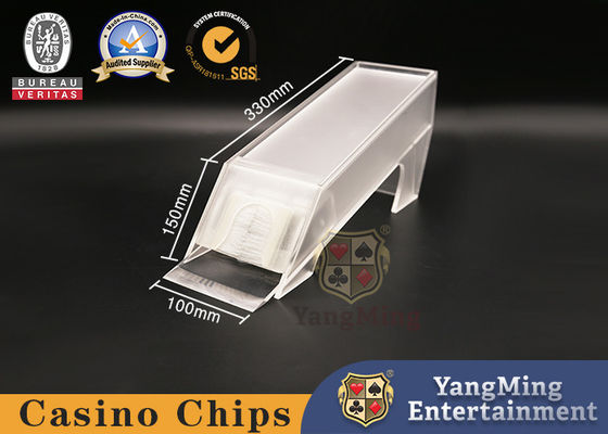 خرید 8 دسته از کارت های بازی کارت های پلاستیکی آکریلیک یخ زده میز کازینو فروشنده سفارشی تولید آنلاین