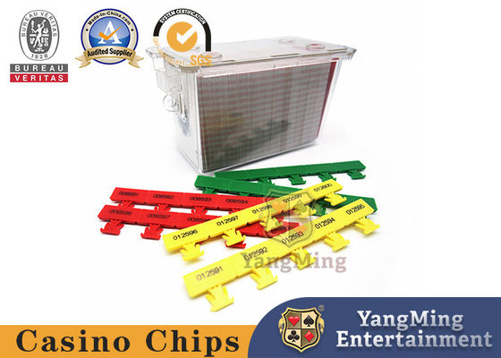 خرید تگزاس هولدم کارتهای پوکر کازینو لوازم جانبی بازی جعبه امنیتی سفارشی Baccarat صندوق عقب دارنده قفل را دور بیندازید تولید آنلاین
