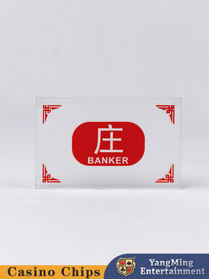 خرید مارک های کازینو Baccarat بازیکن بانکدار سفارشی برنده دکمه 2PS مارک تولید آنلاین