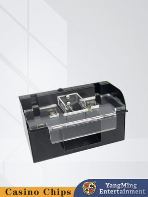 خرید میز کازینو اختصاصی Deluxe Deluxe Automatic 1-2 Deck Card Play Shuffler Baccarat Poker Table Reference Shuffler تولید آنلاین