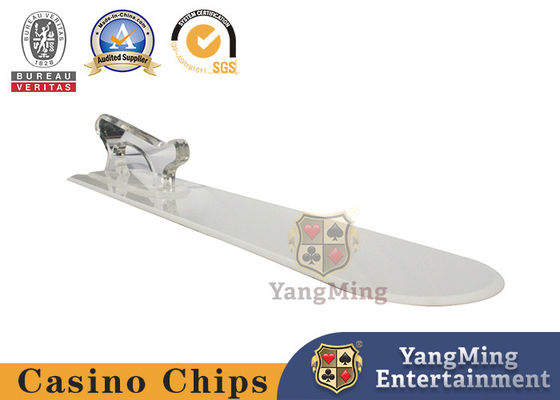 خرید لوازم جانبی پوکر جدول قمار Baccarat Texas Texas Holdem ABS پلاستیک کارت بیل سفید و قرمز با بیل تولید آنلاین