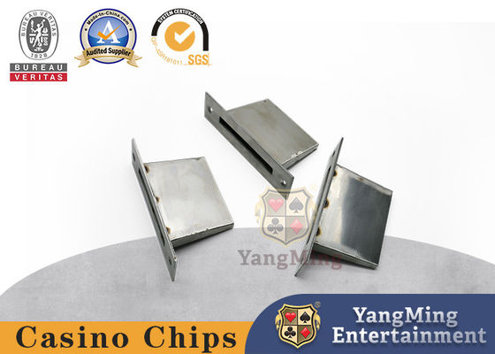 خرید لوازم جانبی بازی کازینو استیل ضد زنگ جدول قمار Anodized برنج شکاف پوکر تراشه و بیل Drop حافظه نگهدارنده نکته تولید آنلاین