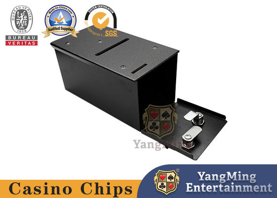 خرید میز قمار کازینو اختصاصی مینی فلزی آهن صندوق ذخیره پول نقد با کیفیت خوب حمل کننده ایمن پول نقد تولید آنلاین