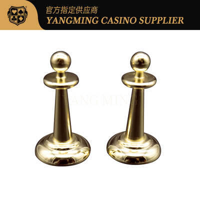 خرید Gold Electroplated Metal Betting Tokens for Casino Roulette Table Games تولید آنلاین