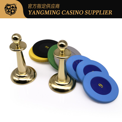 خرید Casino Roulette Table Game Betting Markers Electroplated Gold Metal Iron تولید آنلاین