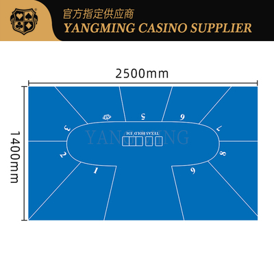 خرید 9-Player Poker Felt Table Cloth – Custom Texas Hold'em Surface تولید آنلاین