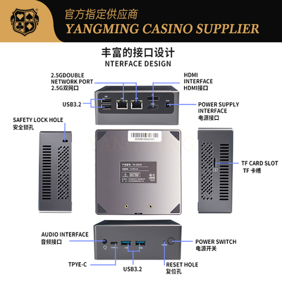 خرید Compact Poker Table Host – Niu Niu & Baccarat Casino Software Mini Host تولید آنلاین