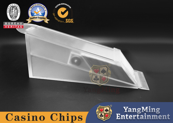 خرید کفش فروشنده کارت های پوکر آکریلیک 8 Deck شفاف شفاف کفش فروشنده کارت های پوکر تولید آنلاین