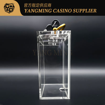 خرید میز پوکر 6 عرشه Baccarat اکریلیک با شفافیت بالا 171 * 100 * 80 میلی متر تولید آنلاین