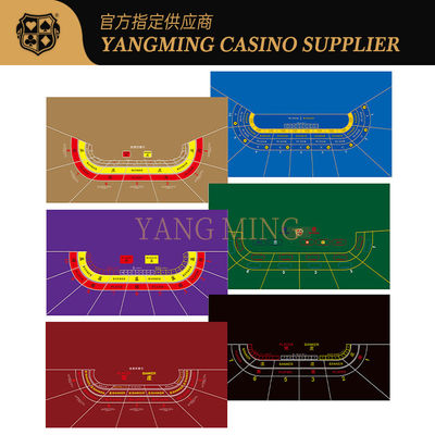خرید Customizable Casino Baccarat Tablecloth – 9 Player Poker Table Layout
Design تولید آنلاین