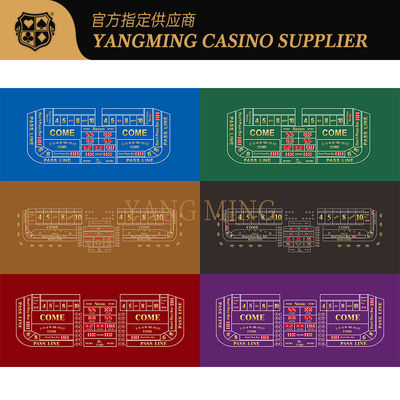 خرید Original Design Sic Bo Casino Game Printed Poker Table Waterproof Layout تولید آنلاین