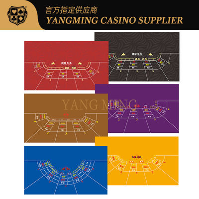 خرید Custom Design Casino Roulette Layout On Waterproof Table Cover For Casino Game تولید آنلاین
