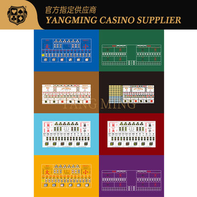 خرید Customizable Durable 100% Polyester Fabric For Sic Bo Casino Tables For Casino Game تولید آنلاین