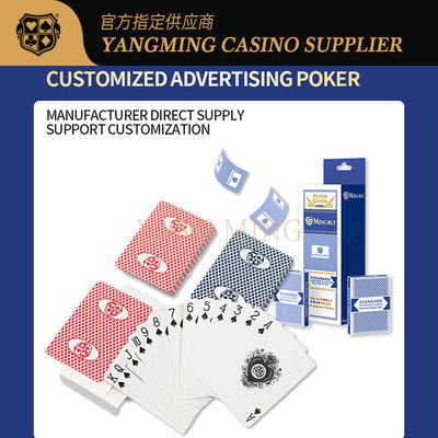 خرید Customizable Casino-Grade Playing Cards – Professional Poker & Baccarat Game Cards تولید آنلاین