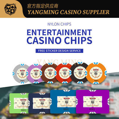 خرید Customizable Nylon Casino Chips – Durable Poker & Gaming Tokens For Casino Game تولید آنلاین