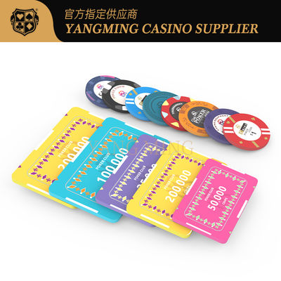 خرید High-End Ceramic Poker Chips – Fully Customizable Casino Supplies For Casino Game تولید آنلاین
