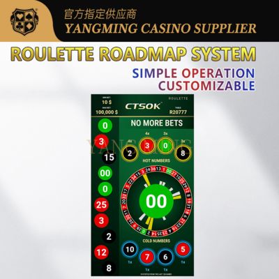 خرید International Standard Roulette Poker Table Electronic System Interface For Casino Game تولید آنلاین
