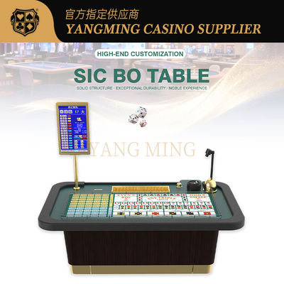 خرید Customizable Sic Bo Table – Premium Casino-Grade Dice Game Table For Sale تولید آنلاین