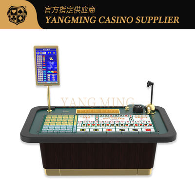 خرید Luxury Custom Sic Bo Table – Professional Casino-Grade Gaming Table For Sale تولید آنلاین