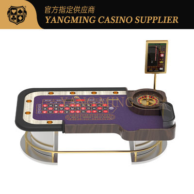 خرید Professional-Grade Custom Roulette Table Luxury Solid Wood Casino Gaming Table تولید آنلاین