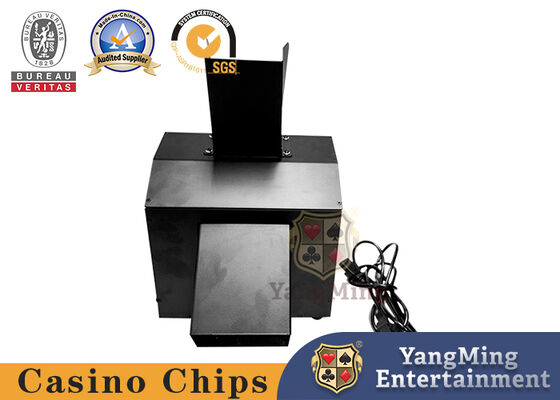 خرید لوازم جانبی بازی فلز کازینو Silent Smart Upgrade Shredder Black Metal Manual Automatic Players Cards Cutter Cards تولید آنلاین