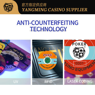 خرید High-Quality Acrylic Poker Chips – Customizable Casino Game Accessories تولید آنلاین