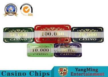 خرید مجموعه تراشه های پوکر کازینو با کیفیت بالا 760PCS با جعبه آلومینیوم سازگار با محیط زیست - دوستانه تولید آنلاین