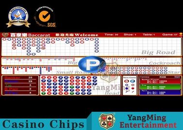 خرید SGS Baccarat Gambling Systems Casino Table LCD Standard Limit Sign تولید آنلاین