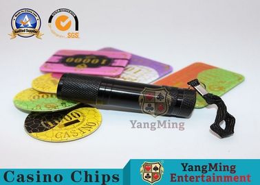 خرید 365 - 395nm چراغ پوکر پوکر UV چراغ قوه بنفش بنفش نور آلومینیوم برس تولید آنلاین