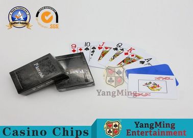 خرید 100 تگزاس هولدم 100٪ کارتهای بازی کازینو ضد آب برای بسته بندی سفارشی سرگرمی تولید آنلاین