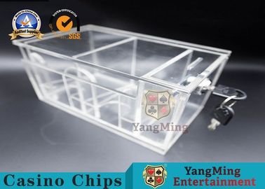 خرید پوکر اکریلیک پوکر دو طرفه Box Gaming 8 Deck با داشتن قفل از مصرف آن صرفنظر نکنید تولید آنلاین