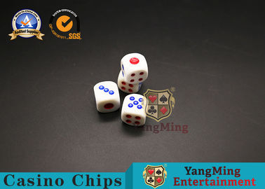 خرید لوازم جانبی بازی کازینو 15 میلیمتری کارت های بازی قمار Dice Poker Melamine Scorpion تولید آنلاین