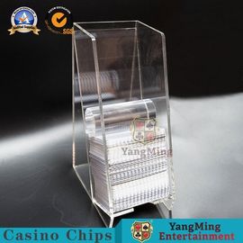 خرید پوکر مخصوص کازینو اختصاصی ماکائو قفسه های دارنده را با آب غلتکی ضد آب YM-DH03 دور بیندازید تولید آنلاین