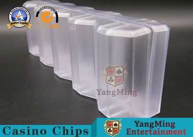 خرید تراشه RFID کازینو RFID 100 تراشه قمار PCS صفحه نمایش ، 40-45 میلی متر سینی پوکر پوکر با درب YM-CT12 تولید آنلاین