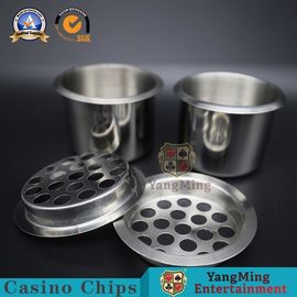 خرید لوازم جانبی بازی 70g کازینو Texas Hold 'Em Table Drop Steel Drop در صفحه Ashtray برای دارندگان نوشیدنی میز پوکر تولید آنلاین