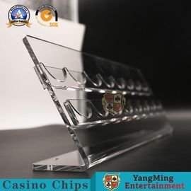 خرید میز کازینو Baccarat Poker Chip Roulette Table Rack Table Rack 2 Rows 3 Rows 370 * 140 * 130mm تولید آنلاین