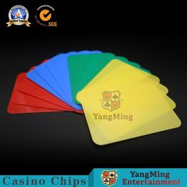 خرید کارتهای جدول Soker پوکر SGS لوازم جانبی بازی پلاستیک 100٪ PVC 88 * 63mm Card Hold'em Texas تولید آنلاین