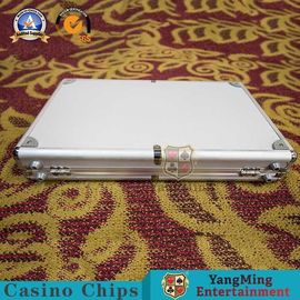 خرید 600pcs شکل دور RFID پوکر پوسته 11.5g Clay سرامیک تراشه قمار قابل حمل مجموعه دسته و قفل حامل تولید آنلاین