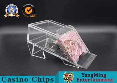 خرید تفکر کارت بازی دو عرشه کازینو فروش کارت شفاف کامل Clear Iron Core 7mm تفکر تولید آنلاین