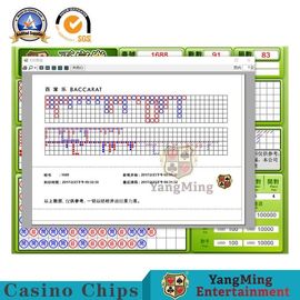 خرید چیپس کازینو RFID انگلیسی چیپس کازینو ماکائو اختصاصی Baccarat Gambling System System صفحه نمایش LCD 24 HD با میزبان تولید آنلاین
