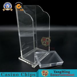 خرید پلاستیک 8 عرشه کارت بازی کارت نگه داشتن / جعبه کازینو پوکر جدول بازی لوازم جانبی اختصاصی تولید آنلاین