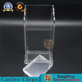 خرید کارت های قابل پخش کامل کارت های فروش آکریلیک و پاک کننده 8 کارت های استاندارد در سطح 10 Deck Carrier را دور بریزید تولید آنلاین